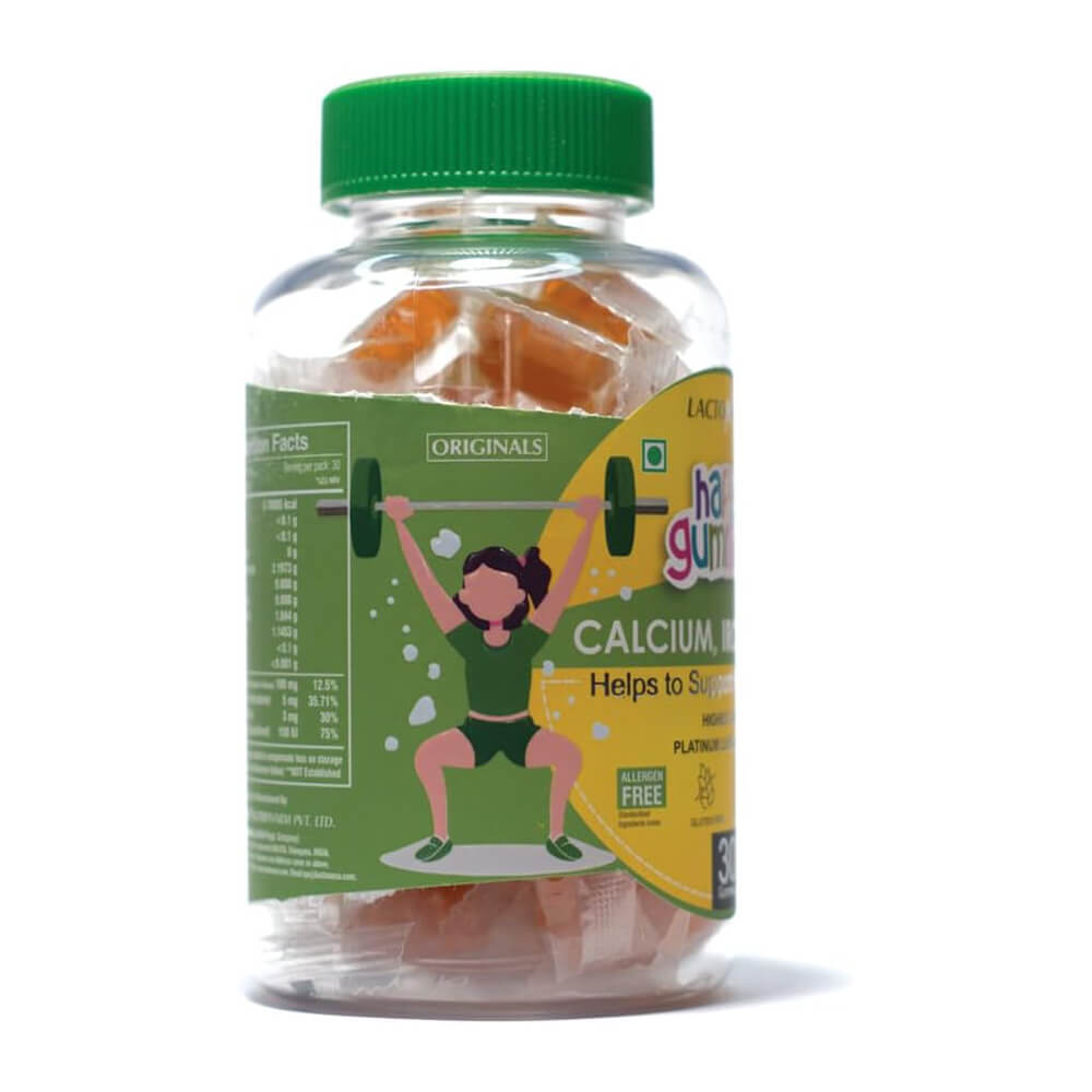 Lactonova Happi Gummies Calcium Iron Zinc – 30 Gummies, Minerals
