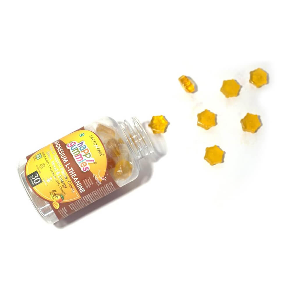 Lactonova Happi Gummies Magnesium & L-Theanine - 30 Gummies, Minerals