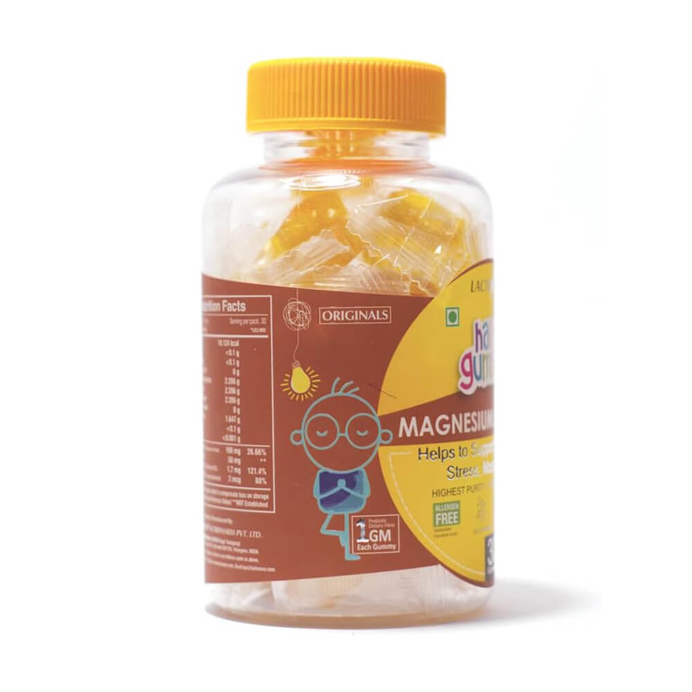 Magnesium + L-Theanine gummies – Lactonova Happi 30 count
