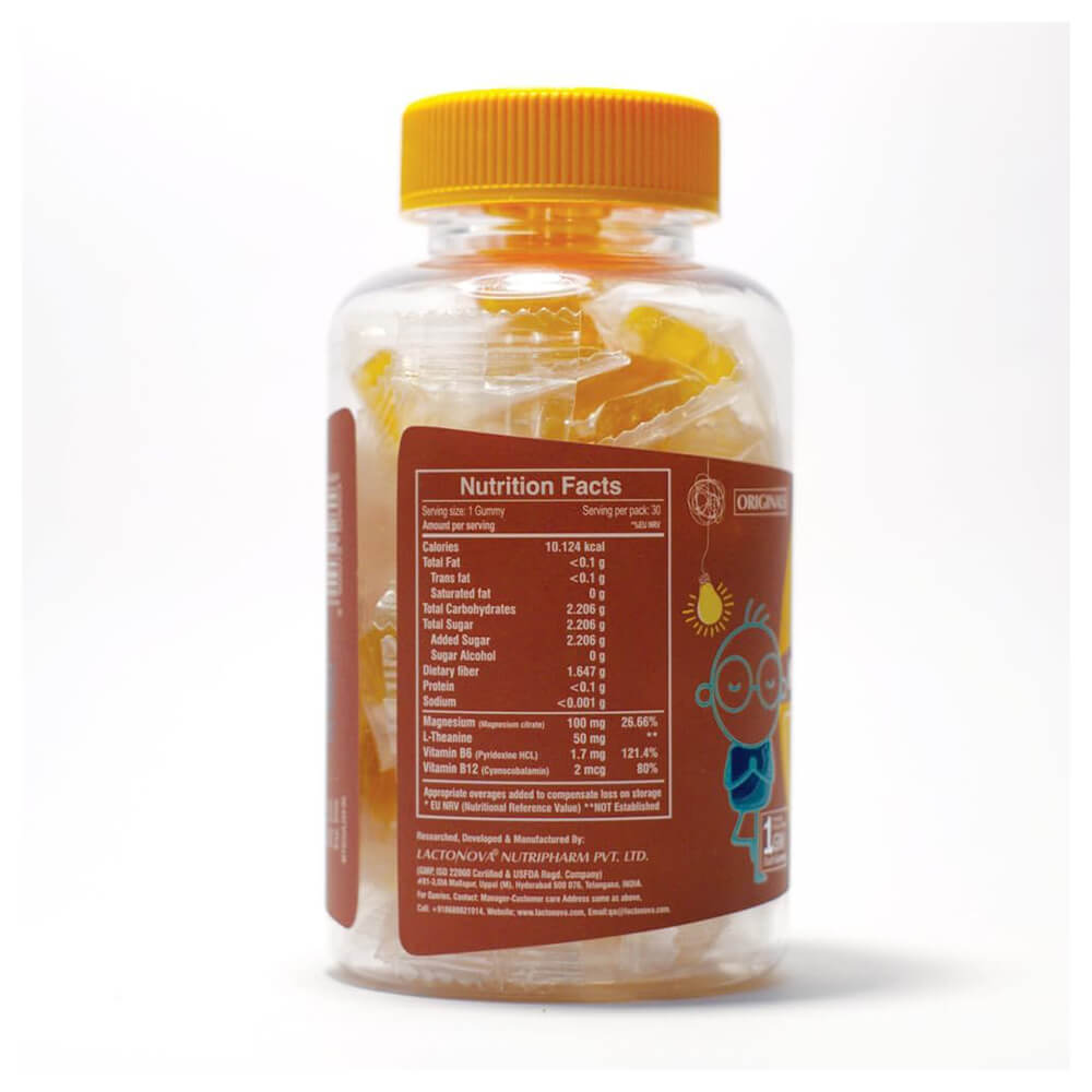 Lactonova 30 gummies – calming blend of magnesium and L-Theanine