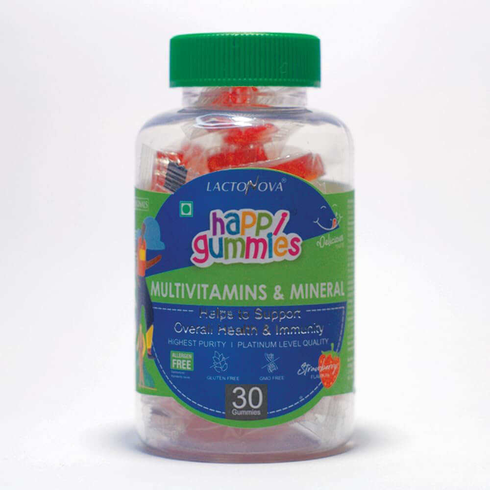 Lactonova Happi Gummies Multivitamin & Mineral – 30 Gummies, Multivitamin Supplements