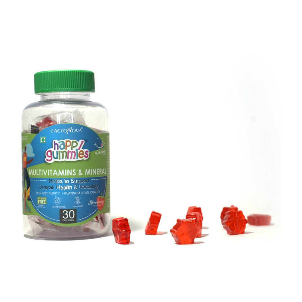Lactonova Happi Gummies Multivitamin & Mineral – 30 Gummies, Multivitamin Supplements