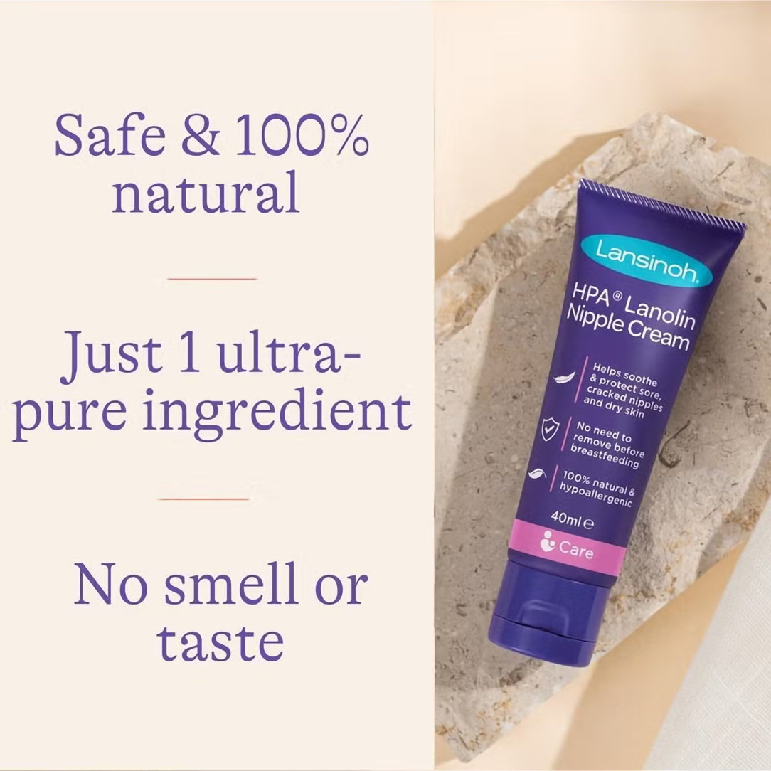 Lansinoh HPA Lanolin Nipple Cream - 40ml, Nursing & Feeding