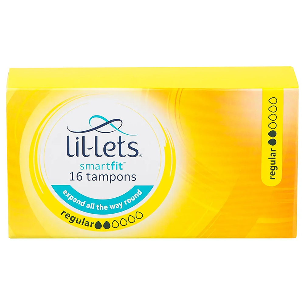 Lil-lets Non-Applicator Tampons Regular - Pack of 16, Tampons