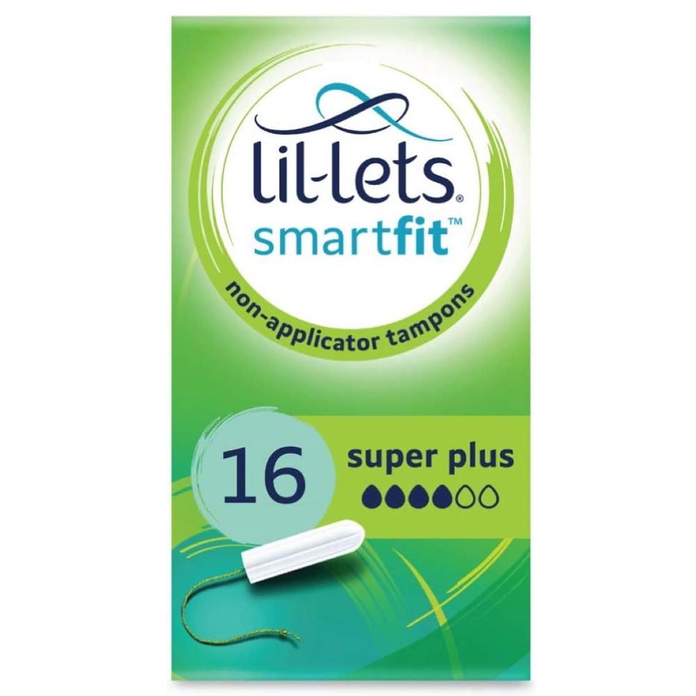 Lil-lets Non-Applicator Tampons Super Plus - Pack of 16, Tampons