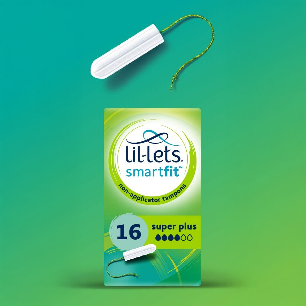 Lil-lets Non-Applicator Tampons Super Plus - Pack of 16, Tampons
