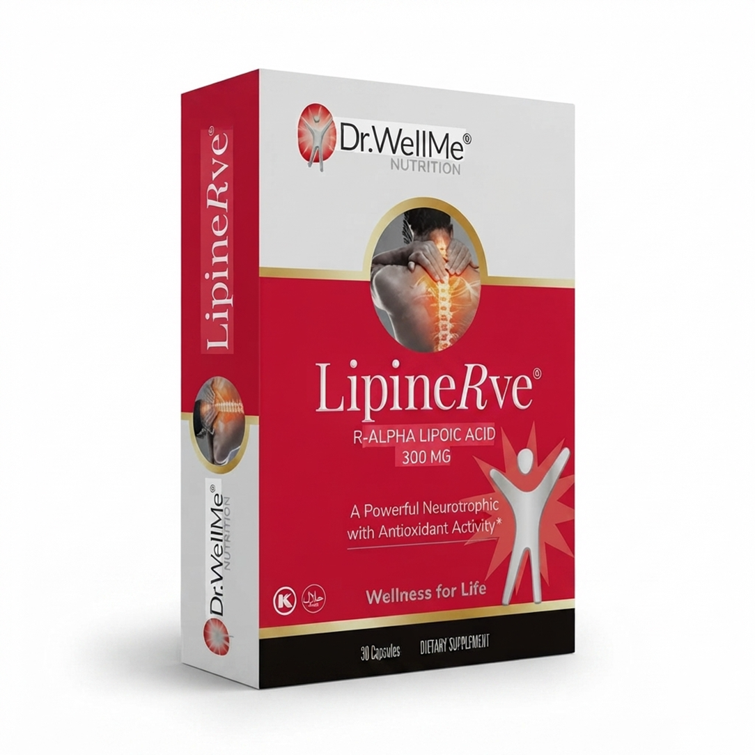 Lipinerve Capsules – R-Alpha Lipoic Acid 300 mg, Vitamins & Supplements