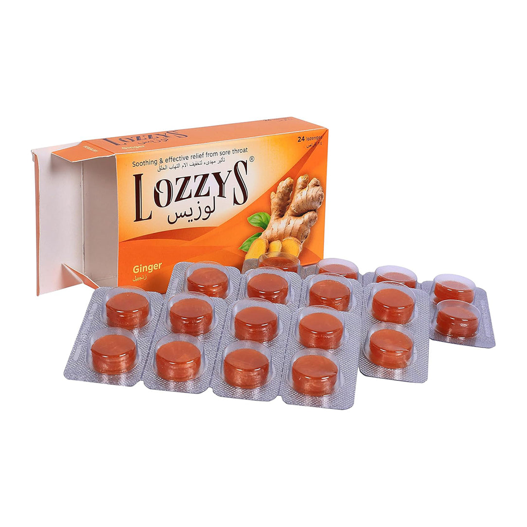 Lozzys Ginger Lozenges - 24 Lozenges, Medicine & Drugs