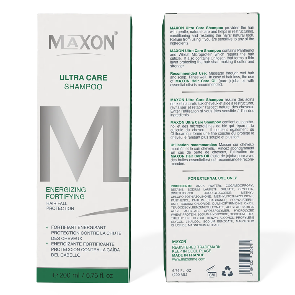 MAXON ULTRA CARE SHAMPOO 200ML, Shampoo
