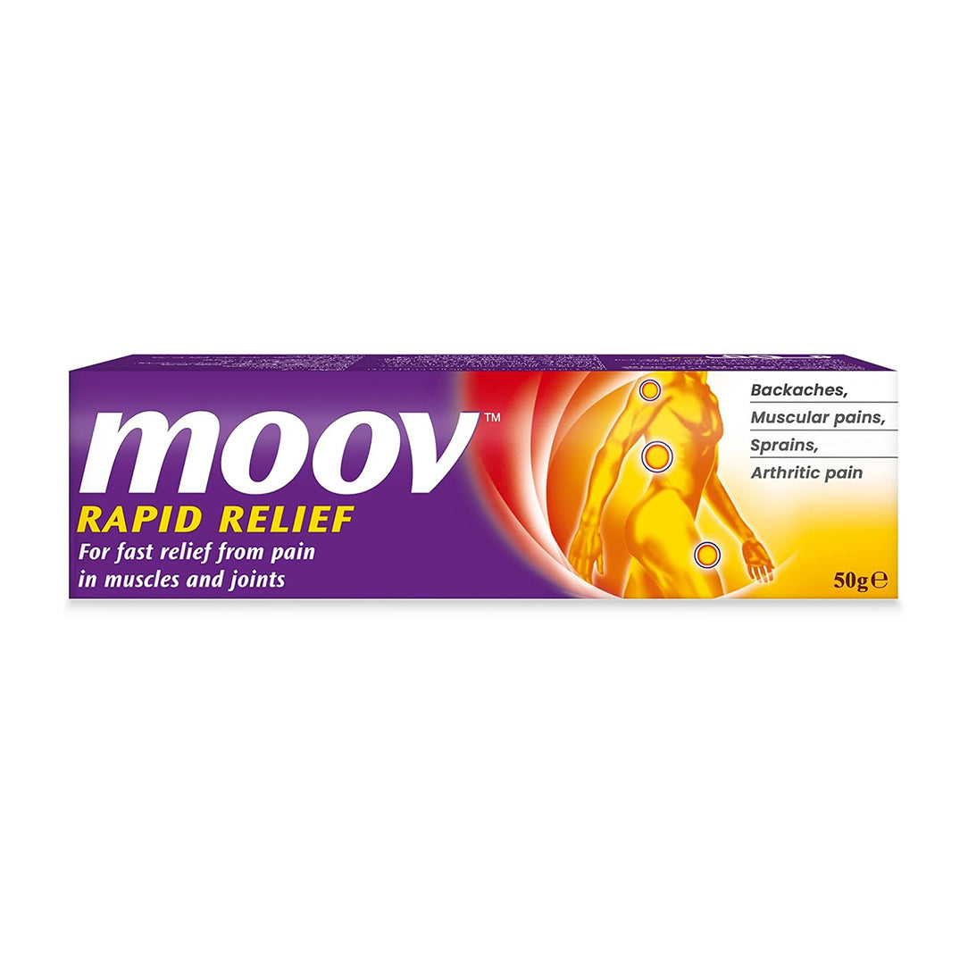 MOOV Rapid Pain Relief Cream - 50g, Medicine & Drugs