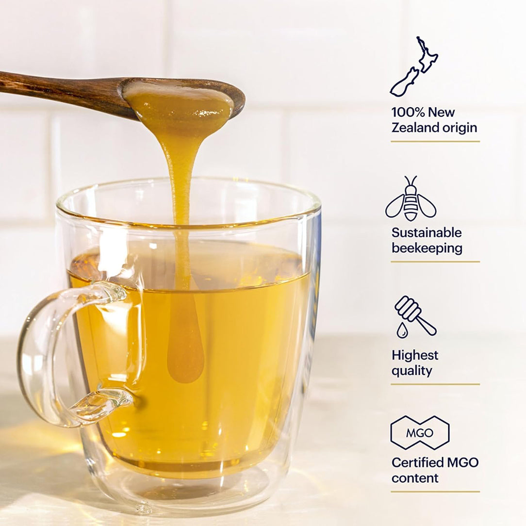 Manuka Health Manuka Honey UMF 6+ MGO 115+ - 250g, Honey