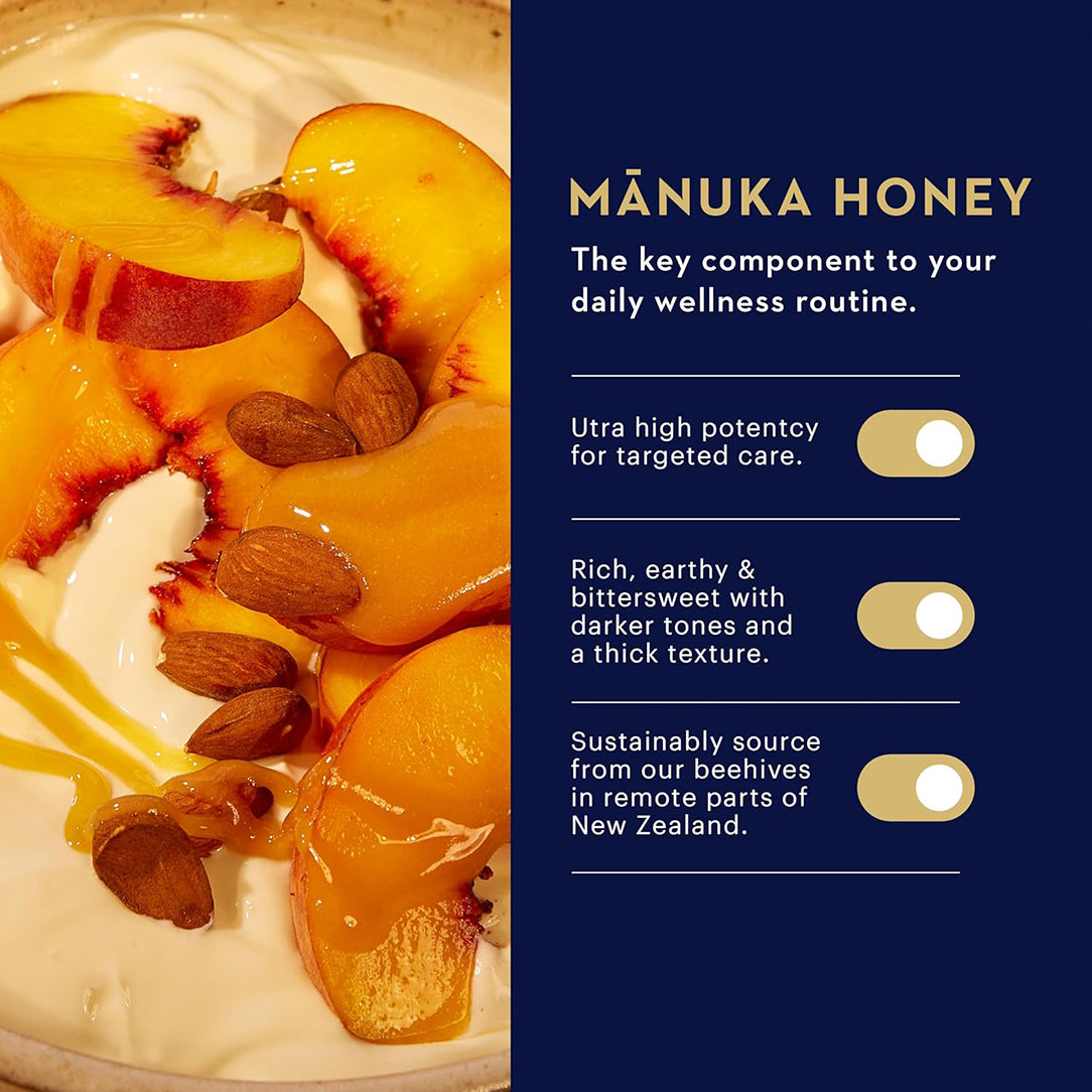 Manuka Health Manuka Honey UMF 6+ MGO 115+ - 250g, Honey