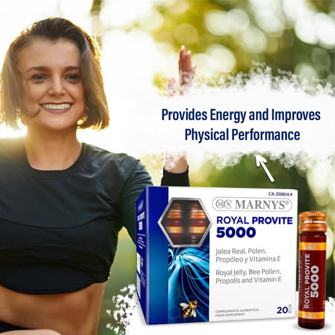 Marnys Royal Provite 5000 Royal Jelly & Propolis 11ml Vials - 20 Vials, Multivitamin Supplements