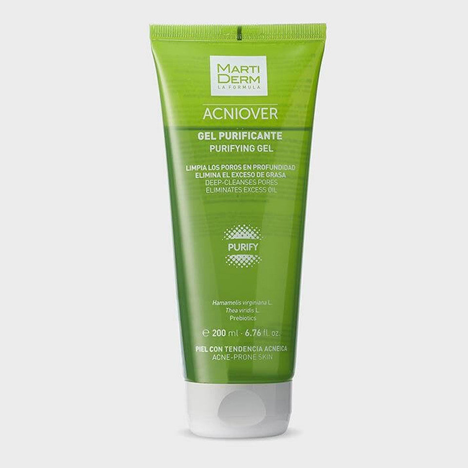 MartiDerm Acniover Purifying Cleansing Gel – 200ml, Acne Treatments & Kits