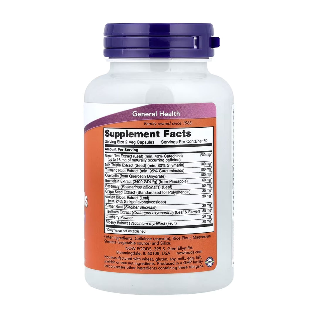 NOW Antioxidant 100 mg - 60 Capsules, Supplements