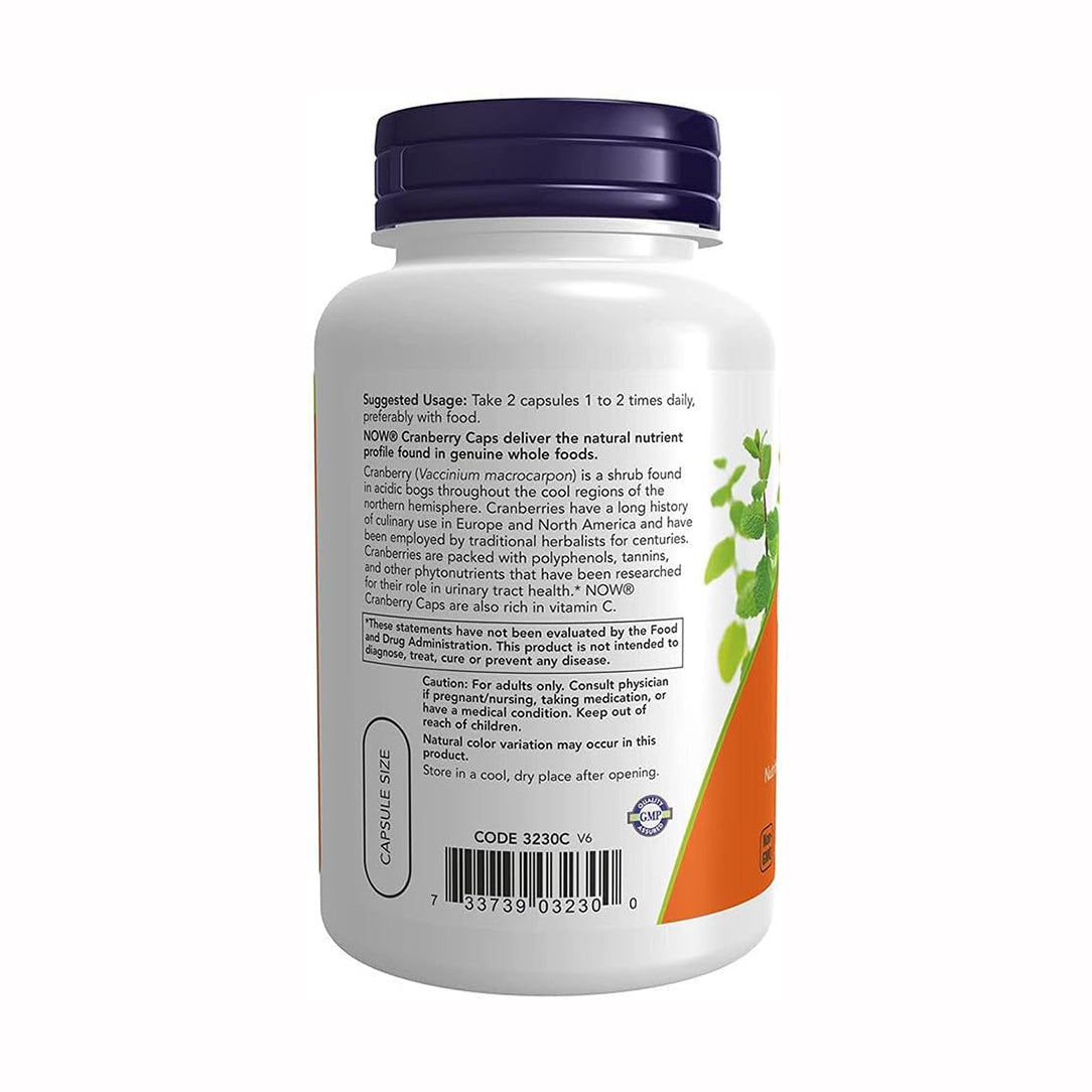 NOW Cranberry 700 mg - 100 Veg Capsules, Supplements