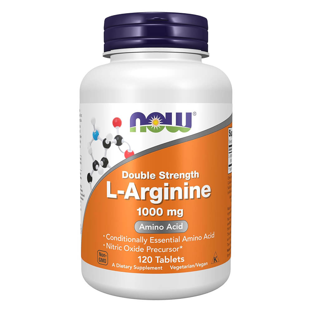 NOW L-Arginine 1000mg Tablets – 120's KNIGHTS PHARMACY