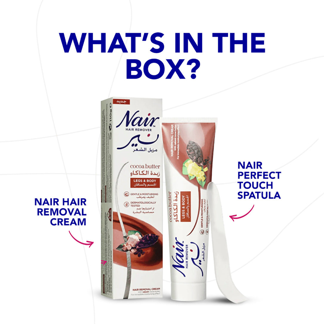 Nair Hair Removal Cream with Cocoa Butter - 110g, Depilatories