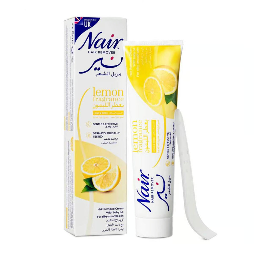 Nair Hair Removal Cream with Lemon Fragrance - 110g, Depilatories