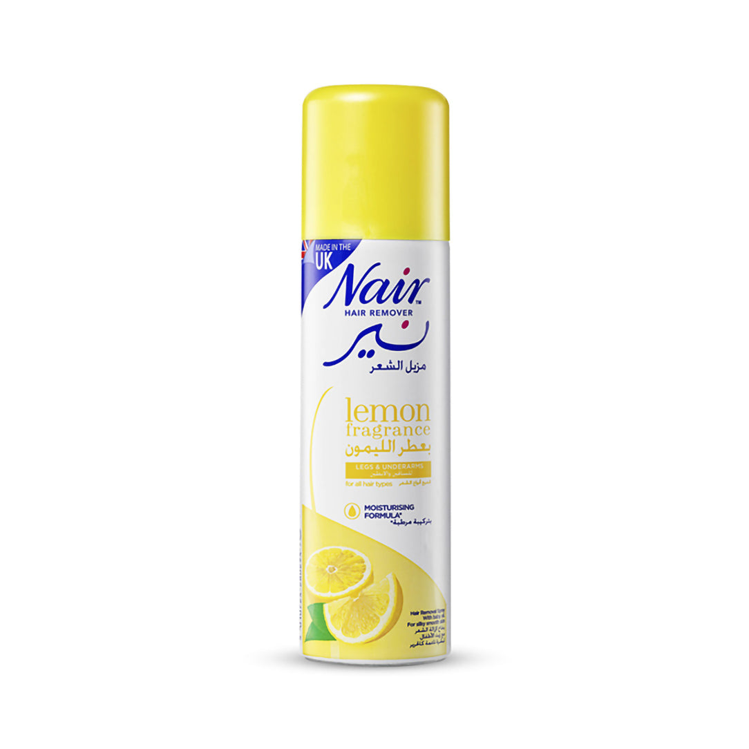 Nair Hair Removal Spray with Lemon Fragrance - 200ml, Depilatories