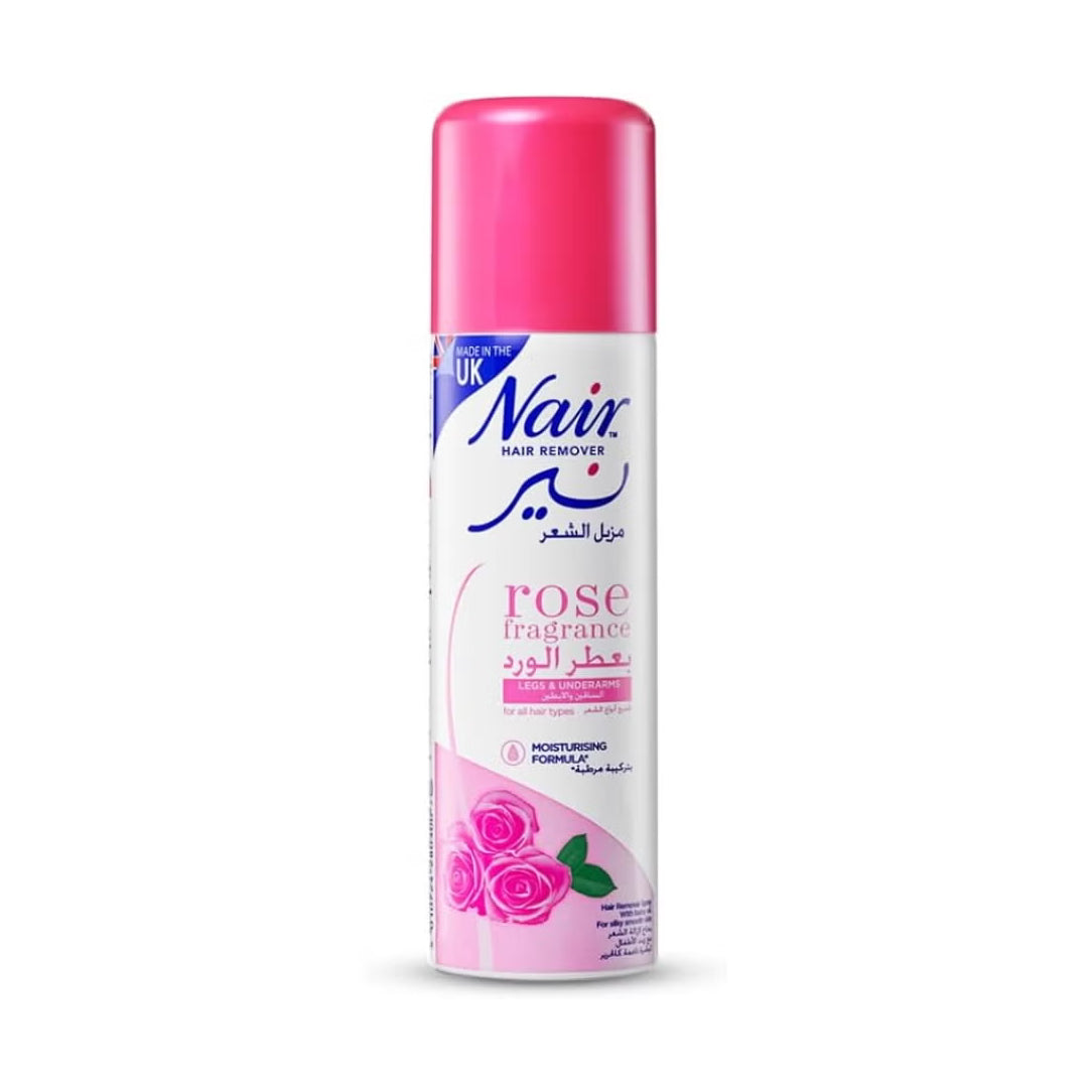 Nair Hair Removal Spray with Rose Fragrance - 200ml, Depilatories