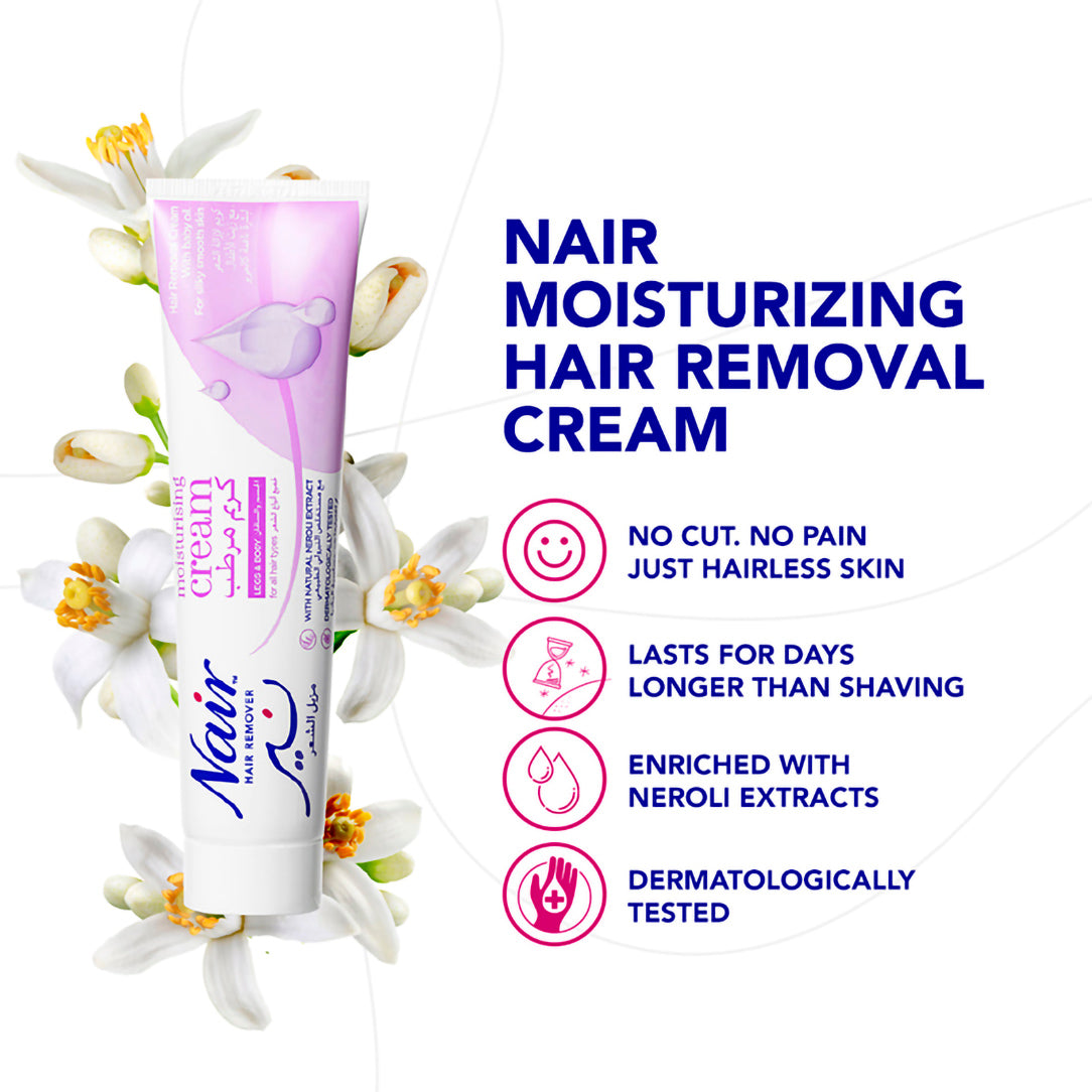 Nair Moisturising Hair Removal Cream - 110g, Depilatories