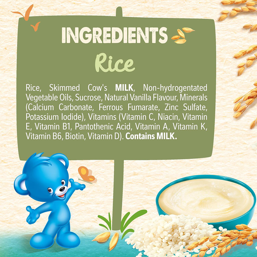 Nestle Cerelac Infant Cereal Rice with Milk - 400g, Baby Cereals