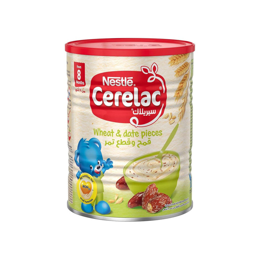 Nestle Cerelac Wheat & Date Pieces Infant Cereal - 400g, Baby Cereals