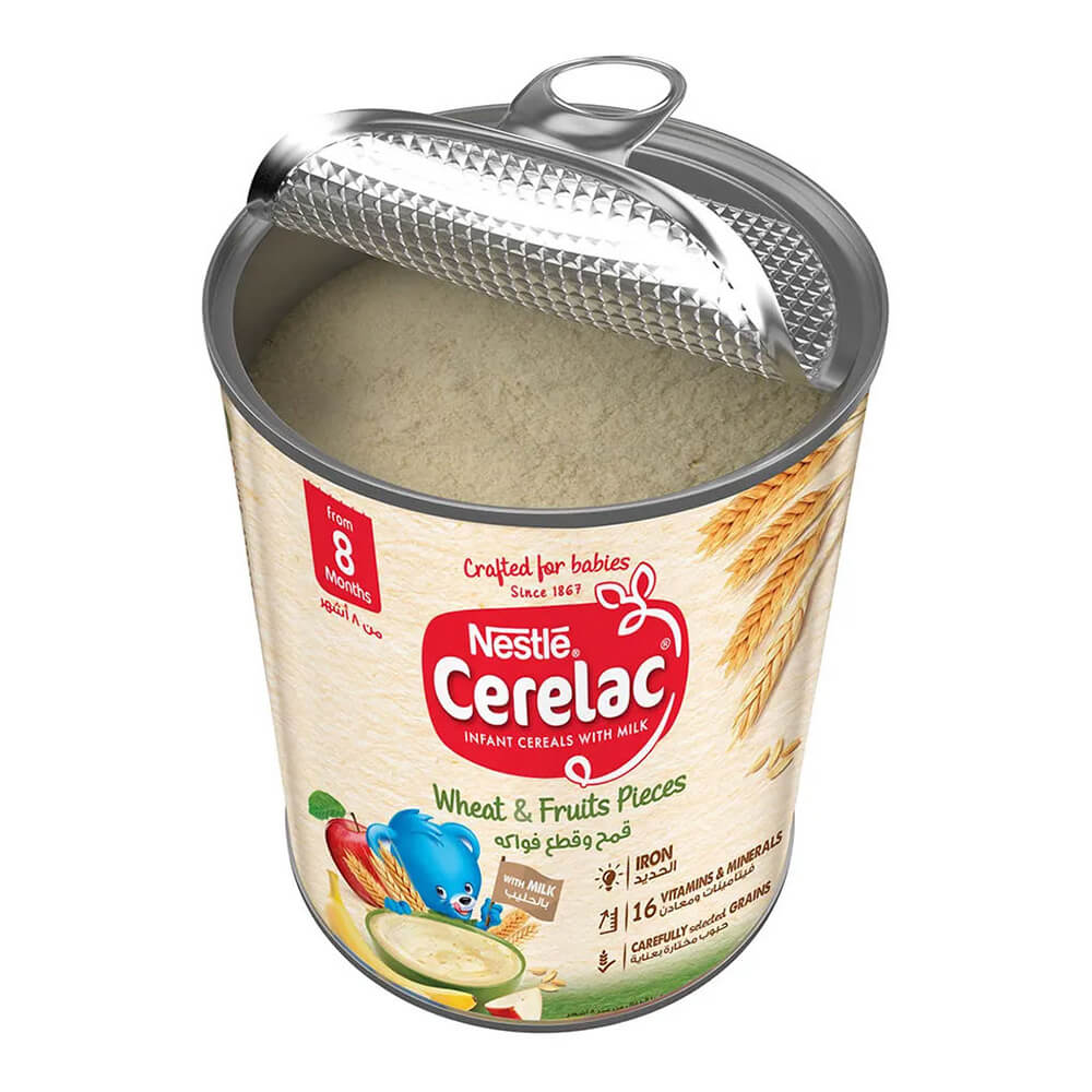 Nestle Cerelac Wheat & Fruit Pieces 400 g, Baby Cereals