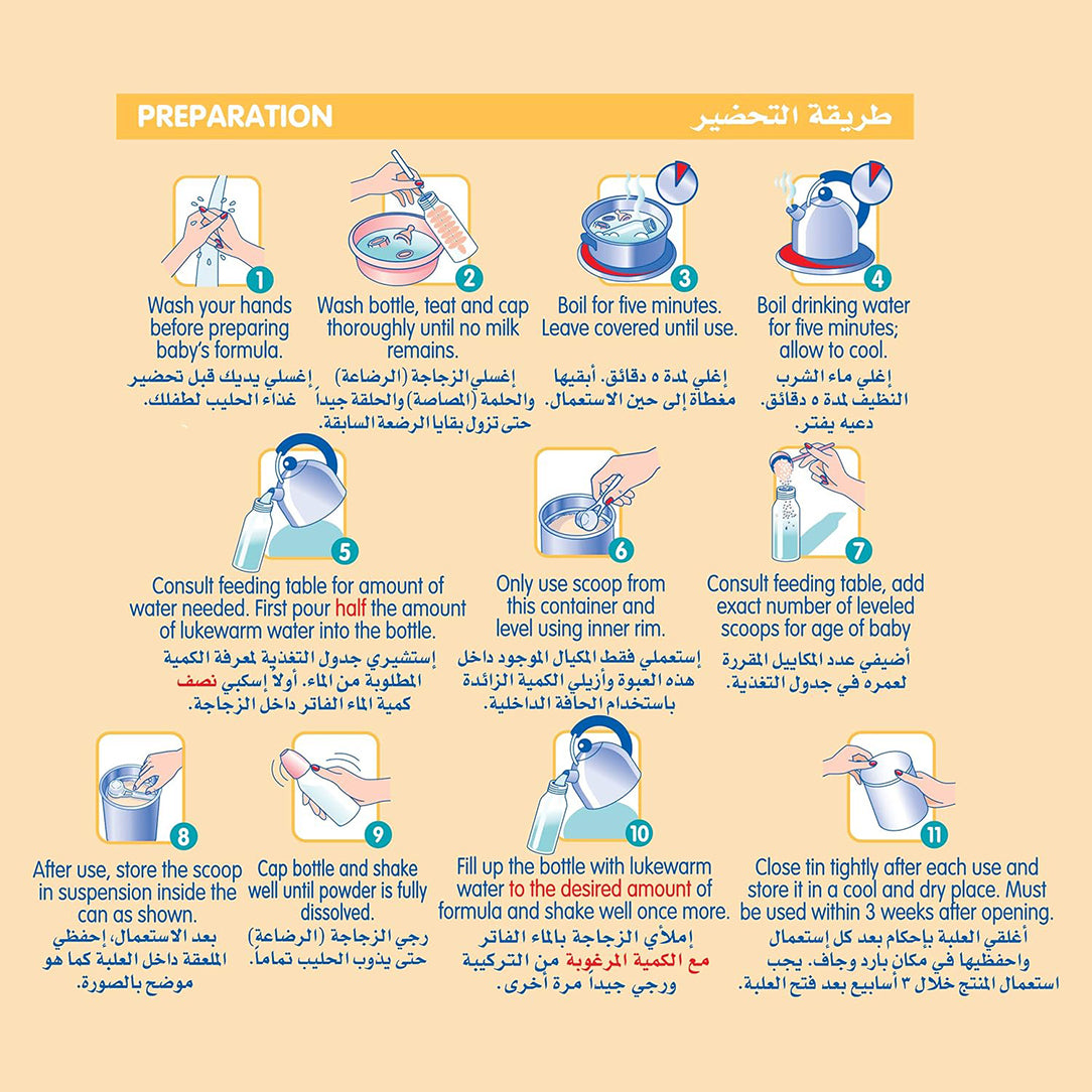 Nestle NAN AR Infant Formula Stage 1 (0-12 Months) 380g, Dairy Formula