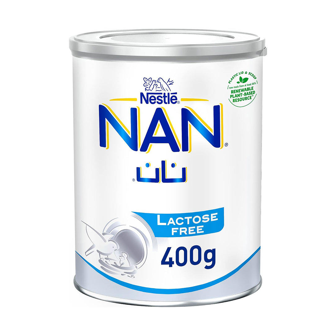 Nestle NAN Lactose-Free Infant Formula for 0-12 Months - 400g, Lactose-Free Formula