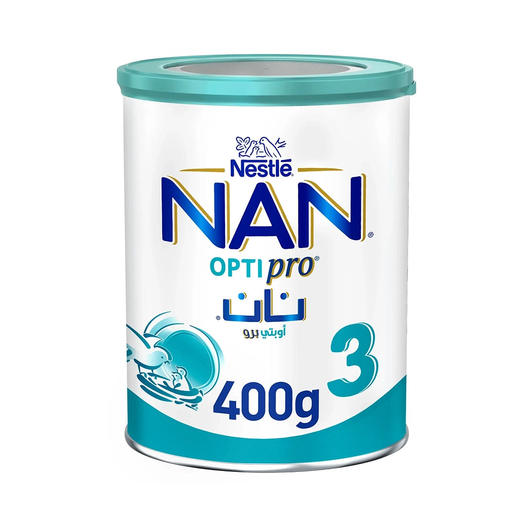 Nestle NAN Optipro Stage 3 Growing Up Milk Formula for 1-3 Years - 400g, Dairy Formula