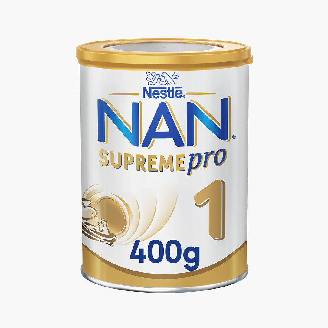 Nestle NAN Supreme Pro 1 Infant Formula Stage 1 (0-6 Months) - 400g, Dairy Formula