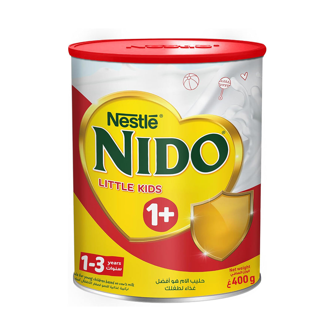 Nestle Nido 1+ Growing Up Milk Formula for 1-3 Years - 400g, Dairy Formula 