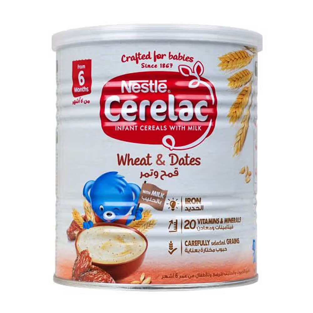 Nestlé Wheat & Dates Cereal 400g – nutritious baby food