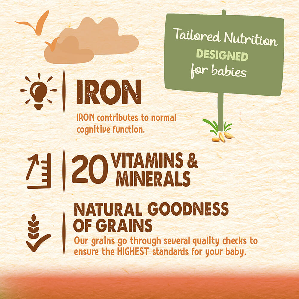 Nutritious cereal for babies – Nestlé Wheat & Dates 400g