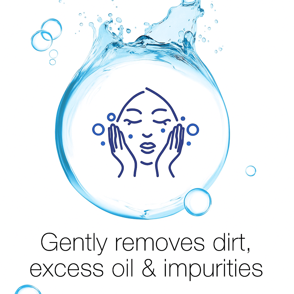 Neutrogena Deep Clean Gel Face Wash - 200ml, Facial Cleansers