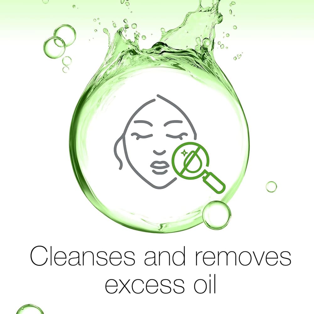 Daily oil-balancing face wash with natural lime extract – Neutrogena
