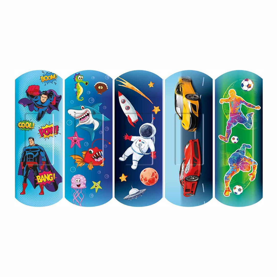 Nexcare Happy Kids Cool Assorted Bandages - 20 Pieces, Medical Tape & Bandages 
