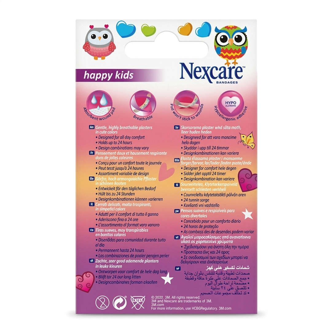 Nexcare Happy Kids Magic Assorted Bandages - 20 Pieces, Medical Tape & Bandages