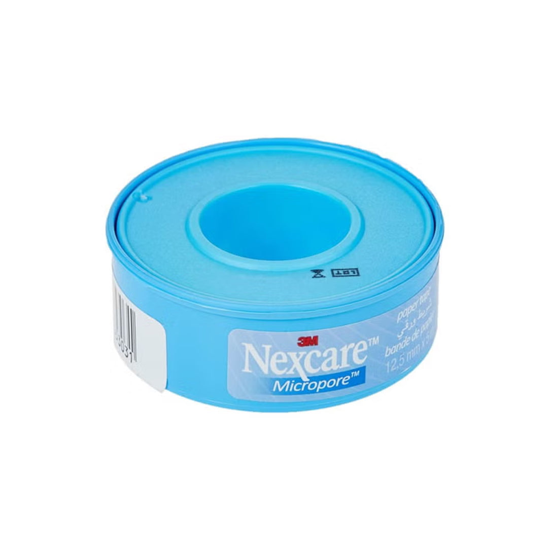 Nexcare Micropore Paper Tape 12.5mm x 5m - 18 Spools, Medical Tape & Bandages