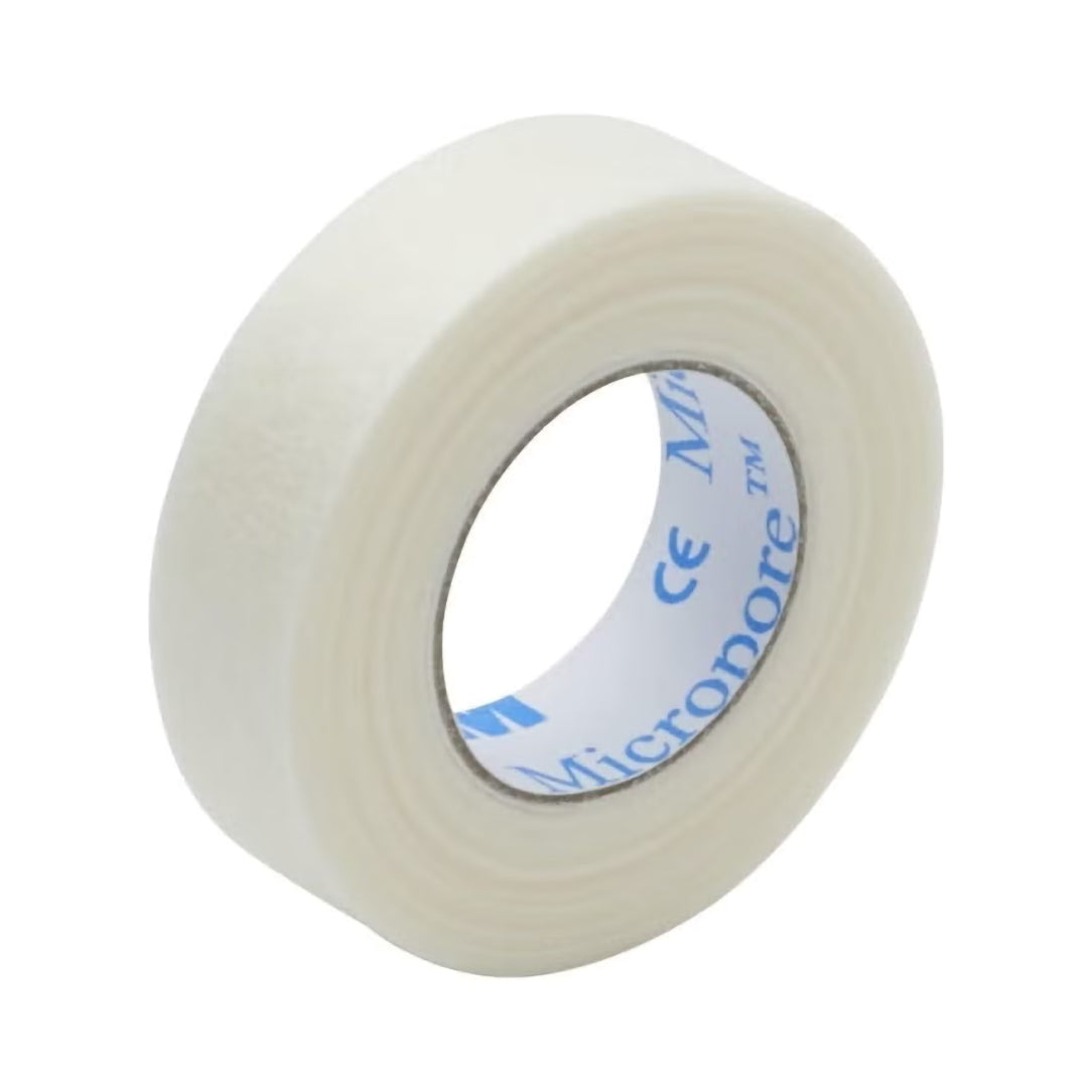 Nexcare Micropore Paper Tape 12.5mm x 5m - 18 Spools, Medical Tape & Bandages