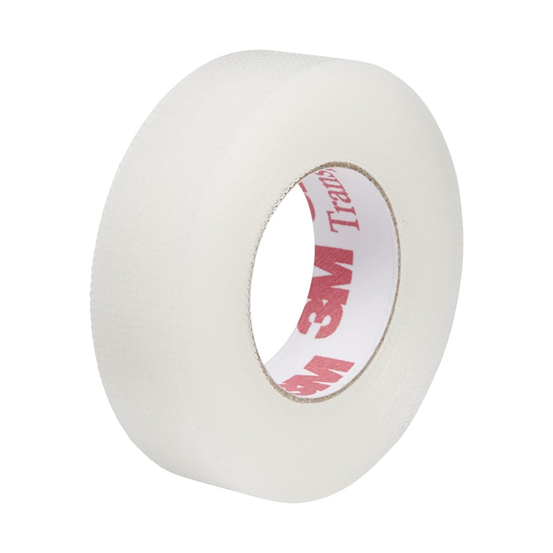 Nexcare Transpore Clear Tape 12.5mm x 5m - 18 Spools, Medical Tape & Bandages