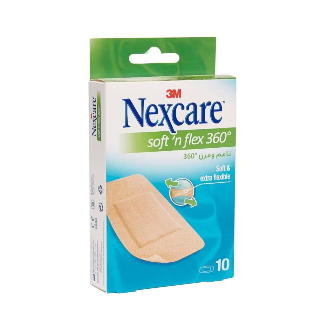 Nexcare Ultra Stretch Maxi Flexible Comfort Bandages 50mm x 101mm - 10 Pieces,  Adhesive Bandages & Plasters