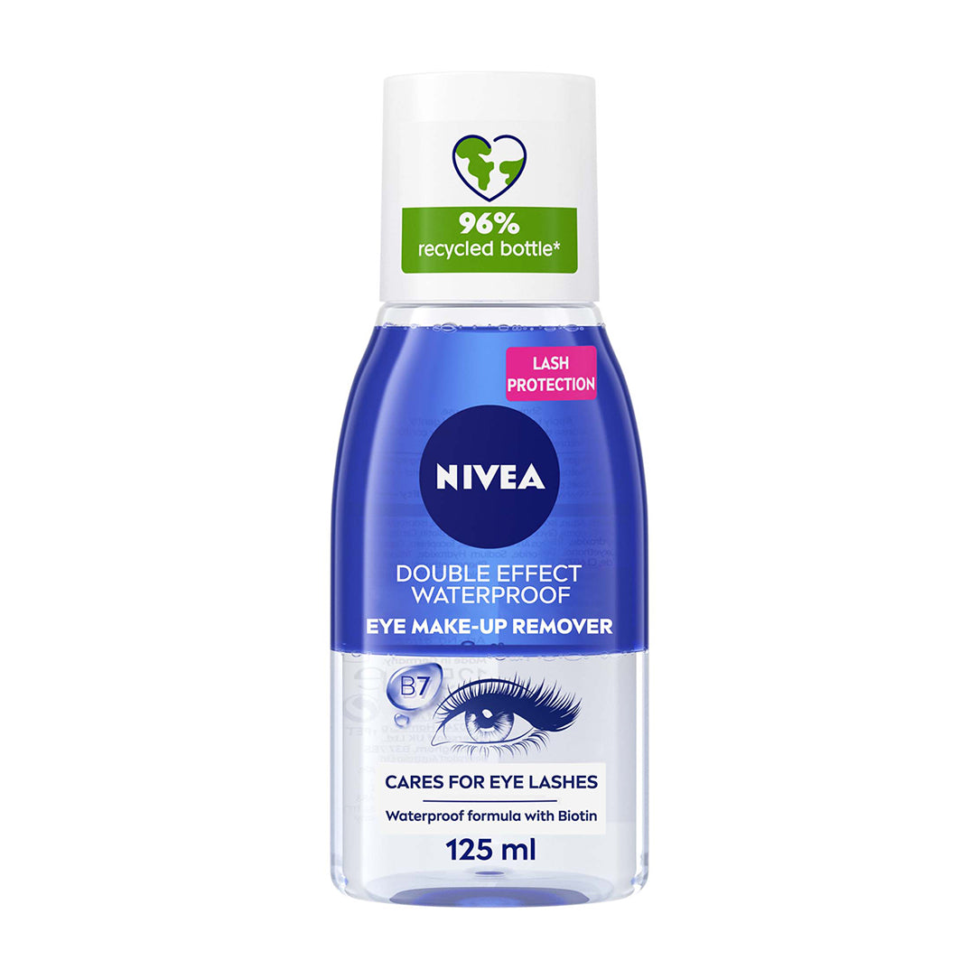 Nivea Natural Fairness Eye Makeup Remover - 125ml, Makeup Removers