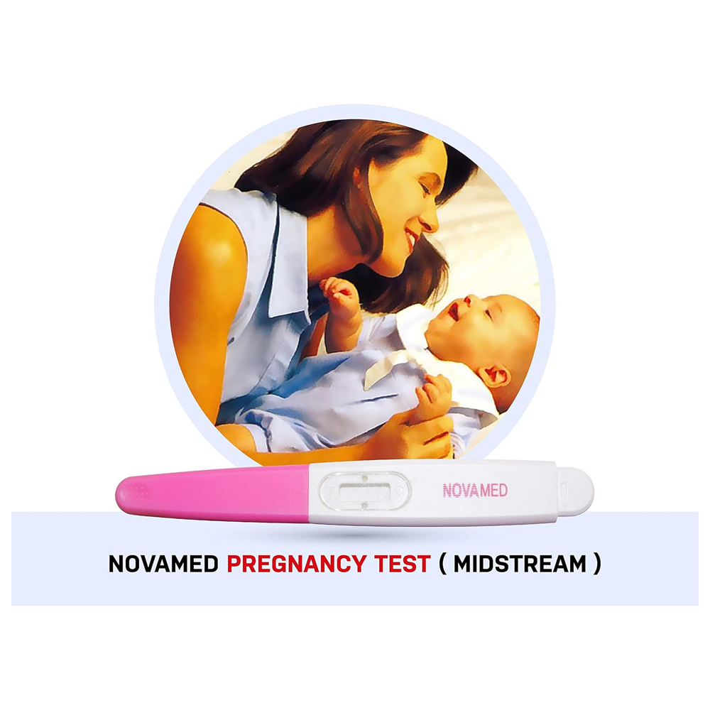 Novamed Midstream Pregnancy Test - Cassette, Pregnancy Tests