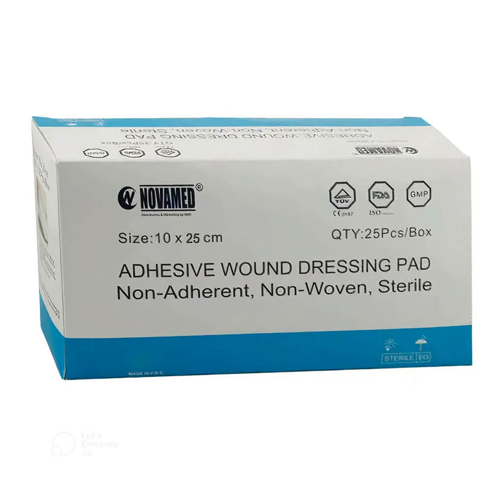 Novamed Sterile Self-Adhesive Dressing 10×25 cm KNIGHTS PHARMACY