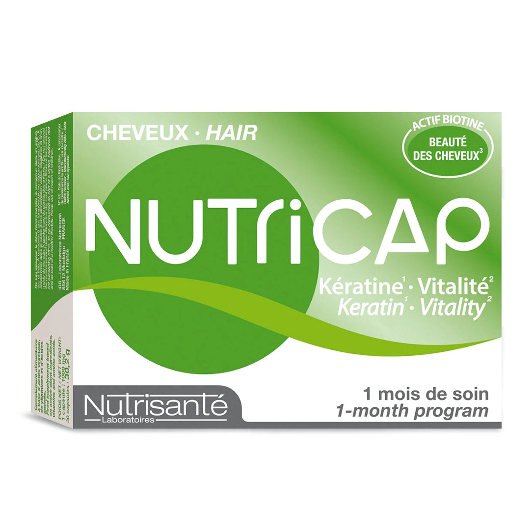 Nutricap Keratin Vitality Supplement - 30 Capsules, Herbal Supplements