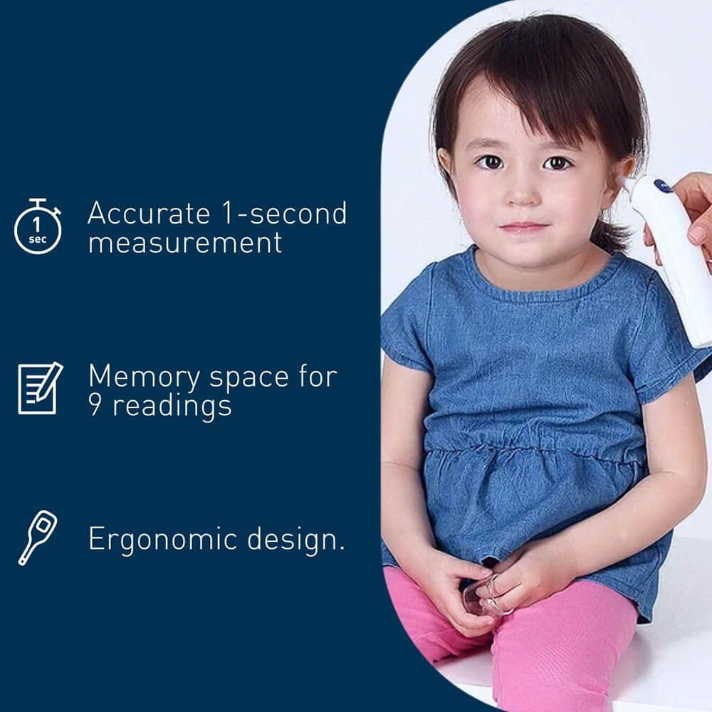 Reliable and easy-to-use ear thermometer – OMRON Gentle Temp 520