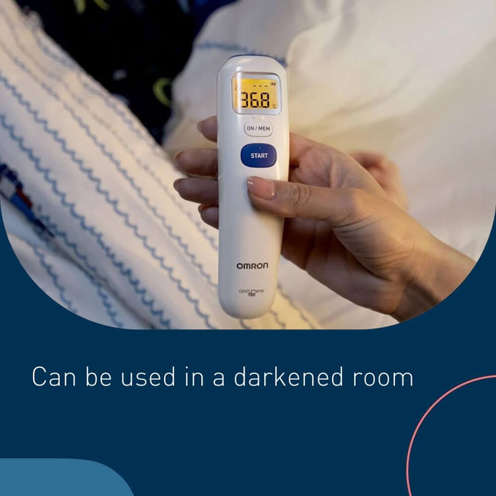 Non-contact infrared thermometer – OMRON Gentle Temp 720
